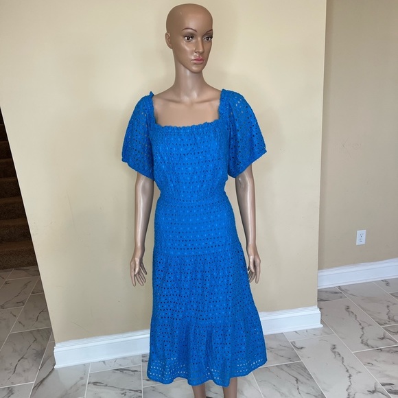Lane Bryant Dresses & Skirts - 𝅺Lane Bryant eyelet dress